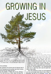Growing In Jesus
