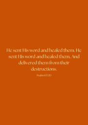 Psalm 107:20